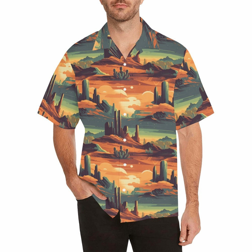 Baha Ranch Retro Desert Men's Western Camp Shirt by Baha Ranch Western Wear - product image 4