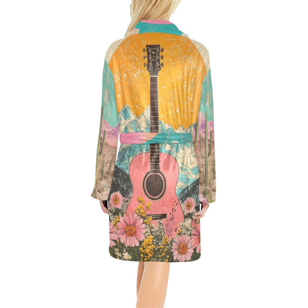Baha Ranch Retro Pop Western Bath Robe by Baha Ranch Western Wear - product image 2
