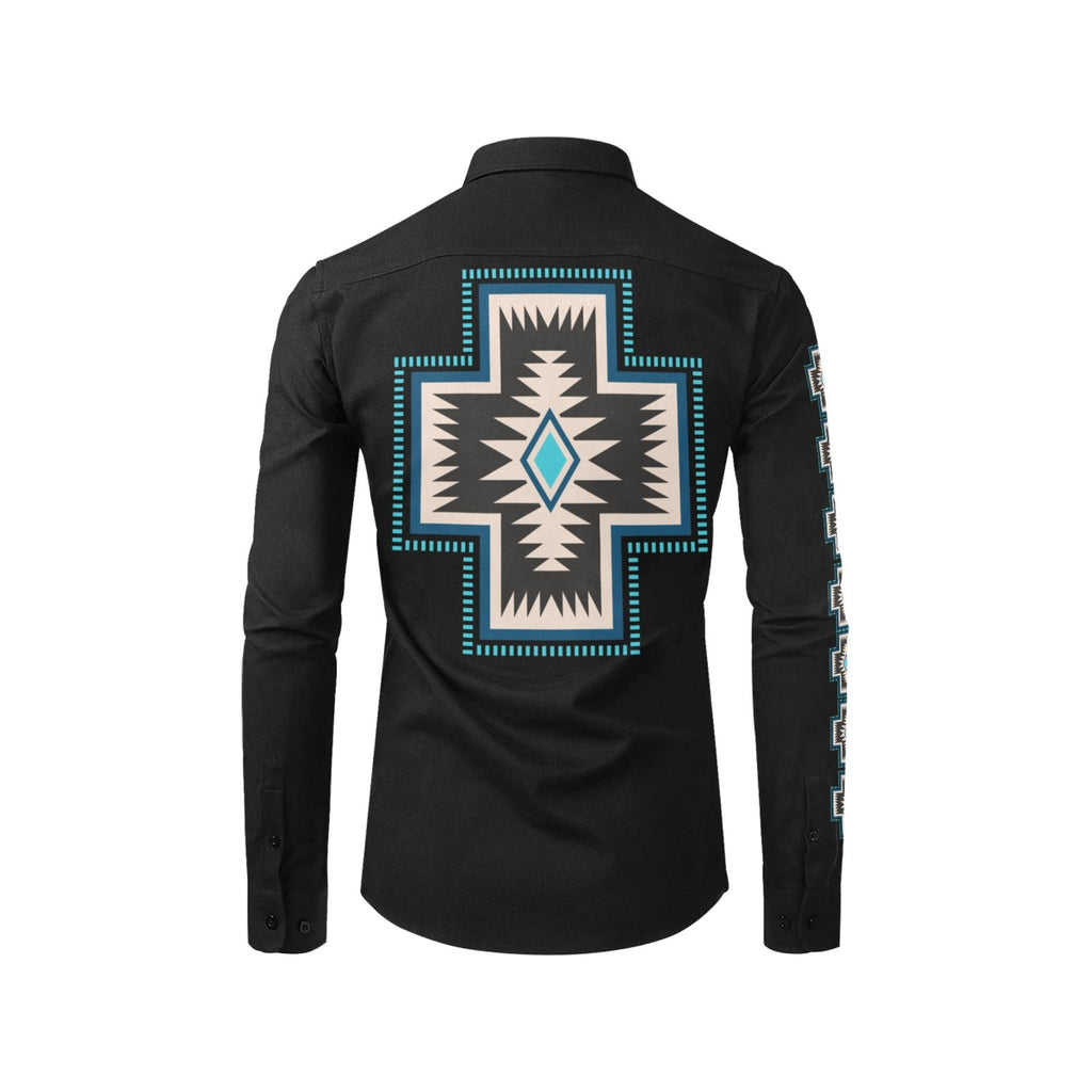 Baha Ranch Southwestern Cross Unisex Western Button Up by Baha Ranch Western Wear - product image 3