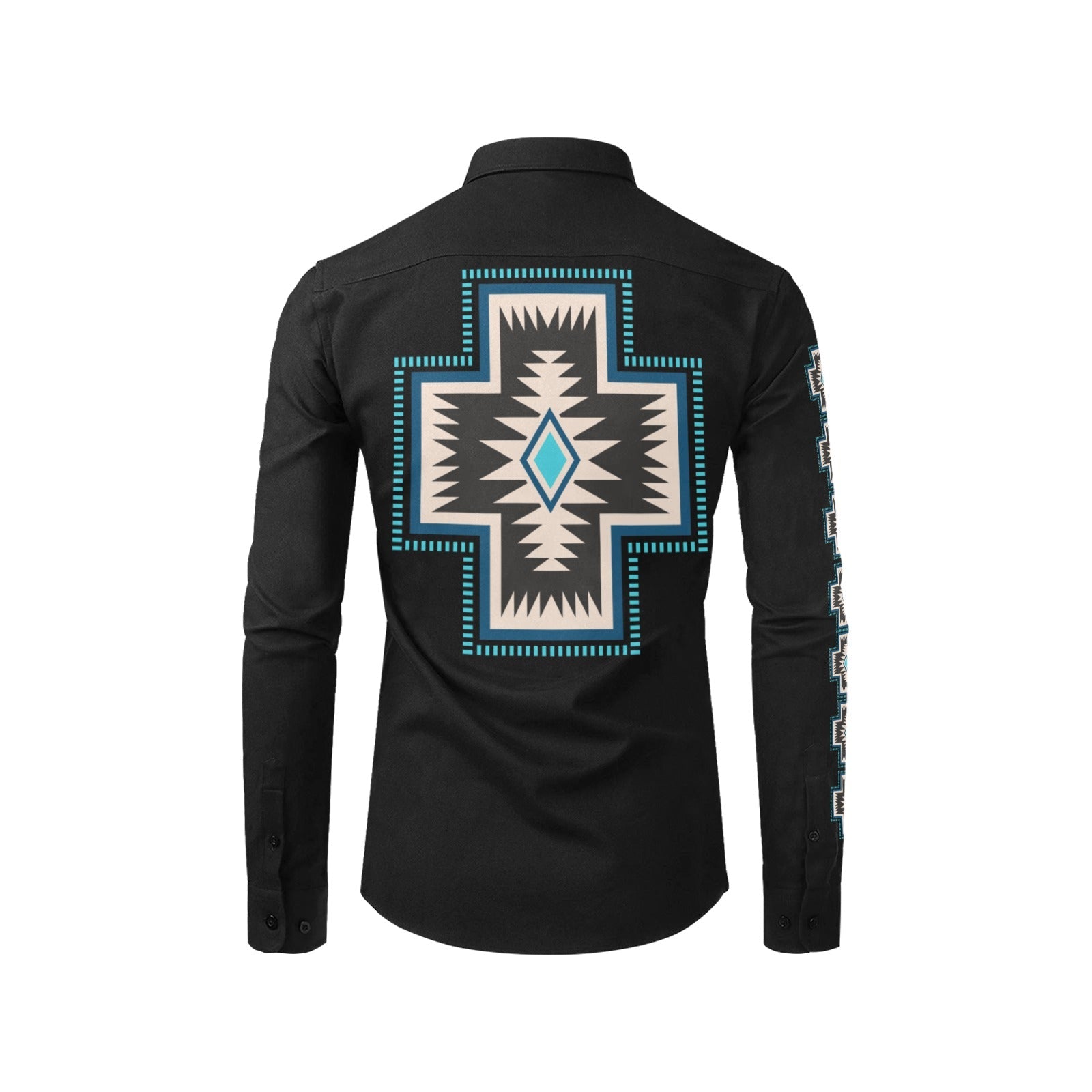 Baha Ranch Southwestern Cross Unisex Western Button Up by Baha Ranch Western Wear - product image 3