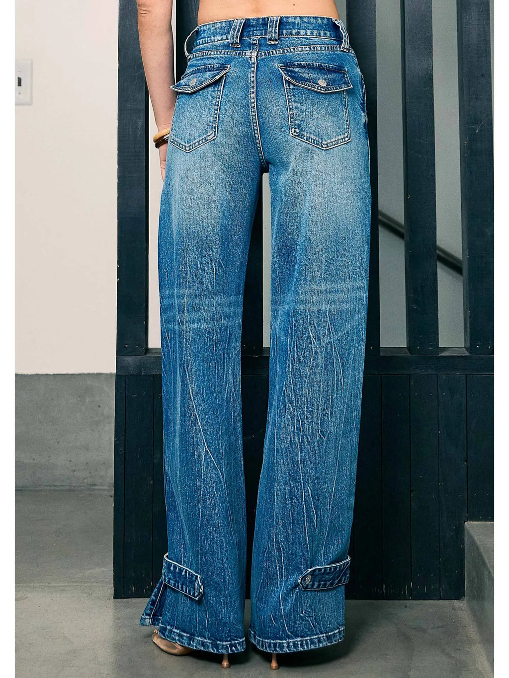 Dakota Palazzo Wide Leg Denim | Jeans — view 2