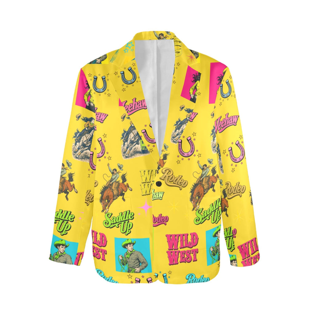 Baha Ranch The Last Roundup Blazer in Mustard by Baha Ranch Western Wear - product image 8