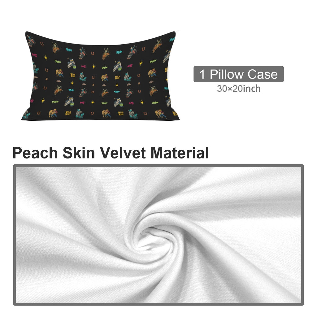 Baha Ranch the Last Roundup Collage Pillow Cover Made in America by Baha Ranch Western Wear - product image 3