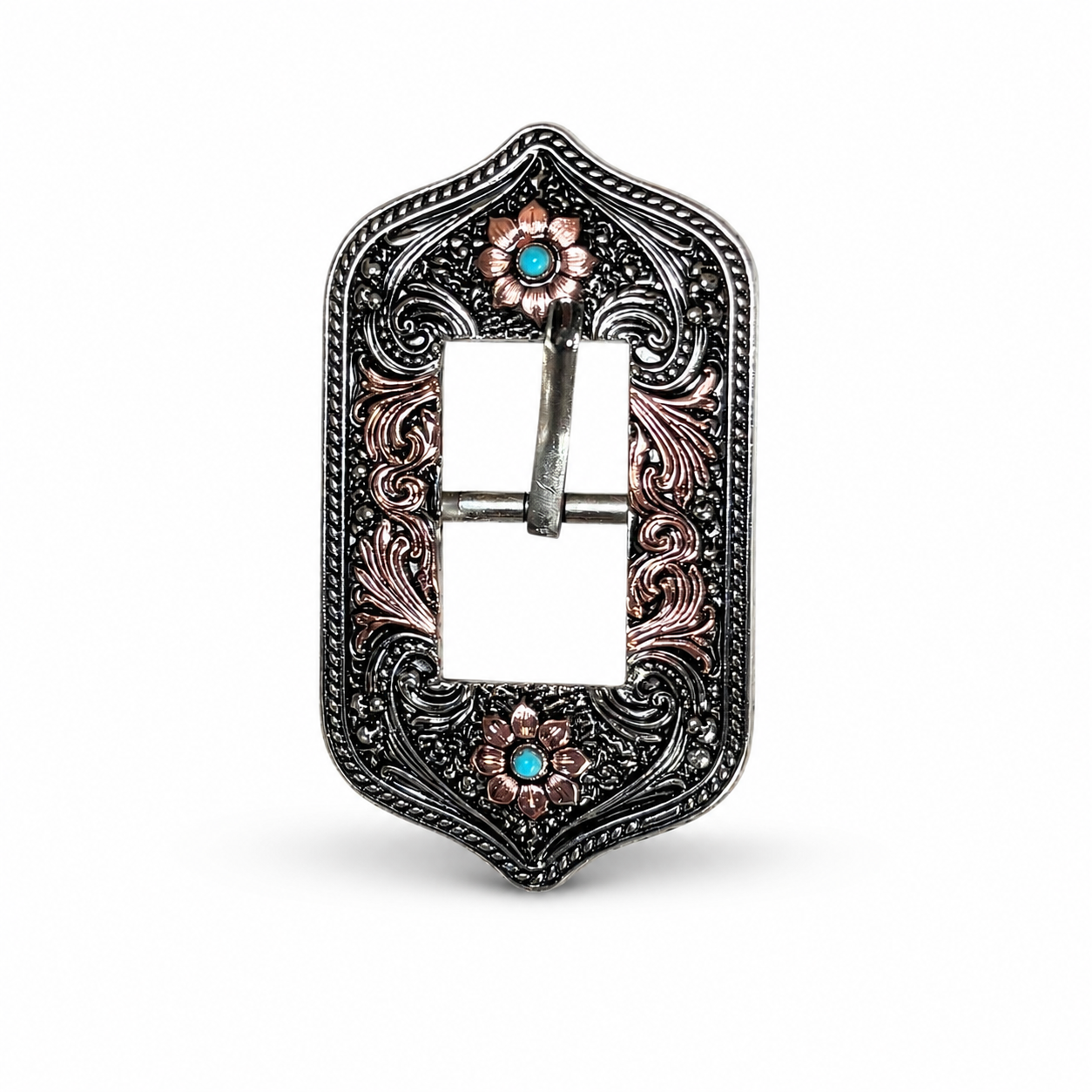 Antique Silver Western Buckles - Assorted — view 10