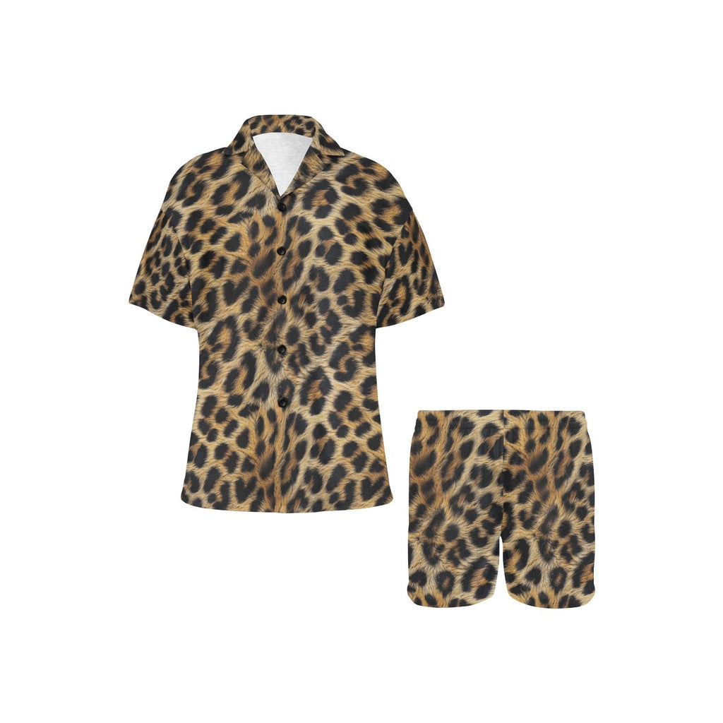 Baha Ranch Retro Pop Western Leopard Cowgirl Pajama Set by Baha Ranch Western Wear - product image 2