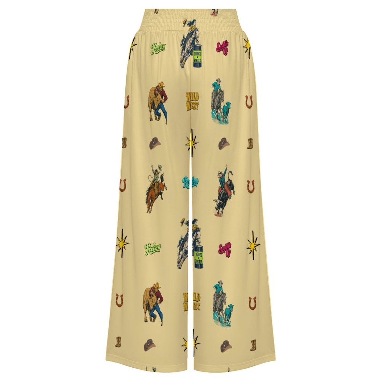 Baha Ranch The Last Roundup Rodeo High Waisted Wide Leg Pants by Baha Ranch Western Wear - product image 5