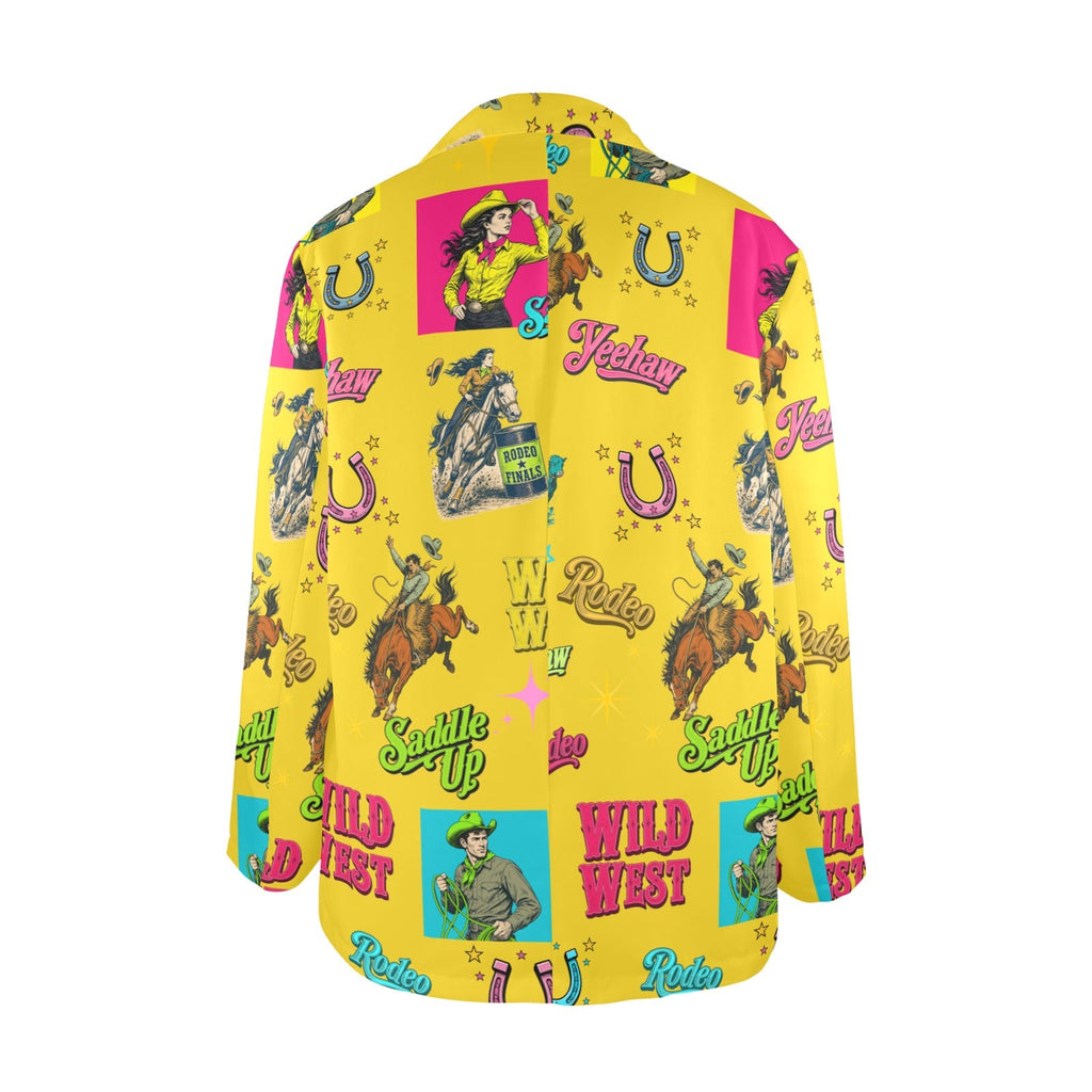 Baha Ranch The Last Roundup Blazer in Mustard by Baha Ranch Western Wear - product image 9