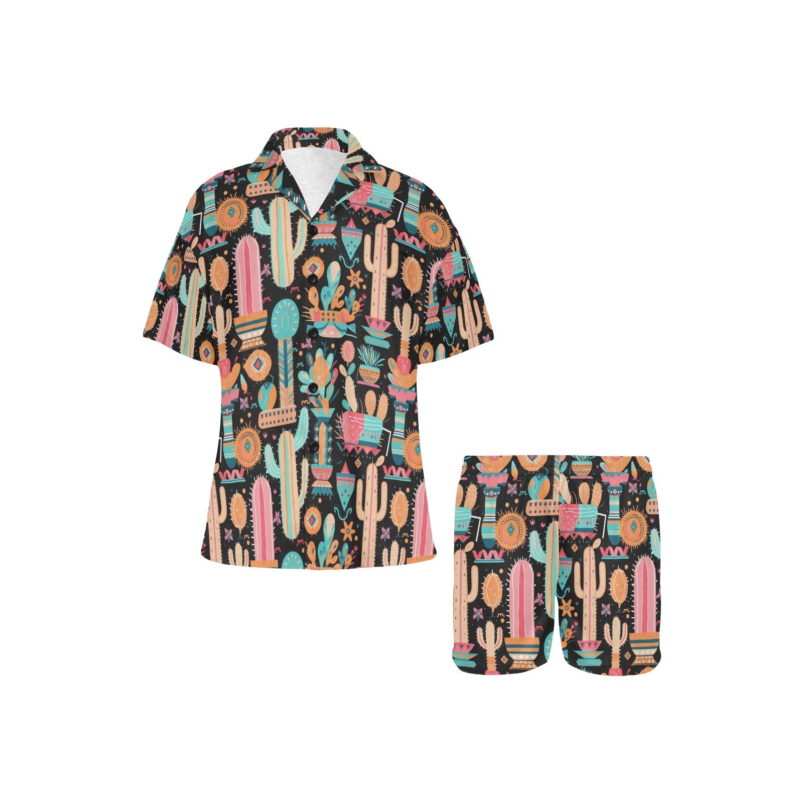 Baha Ranch Cactus Obsessed Women's Western Pajama Set by Baha Ranch Western Wear - product image 2