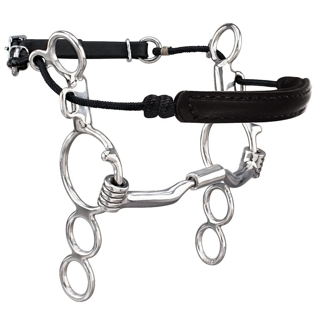 Myler 3 Ring Combination Bit 6" Shank Sweet Iron Low Port Comfort