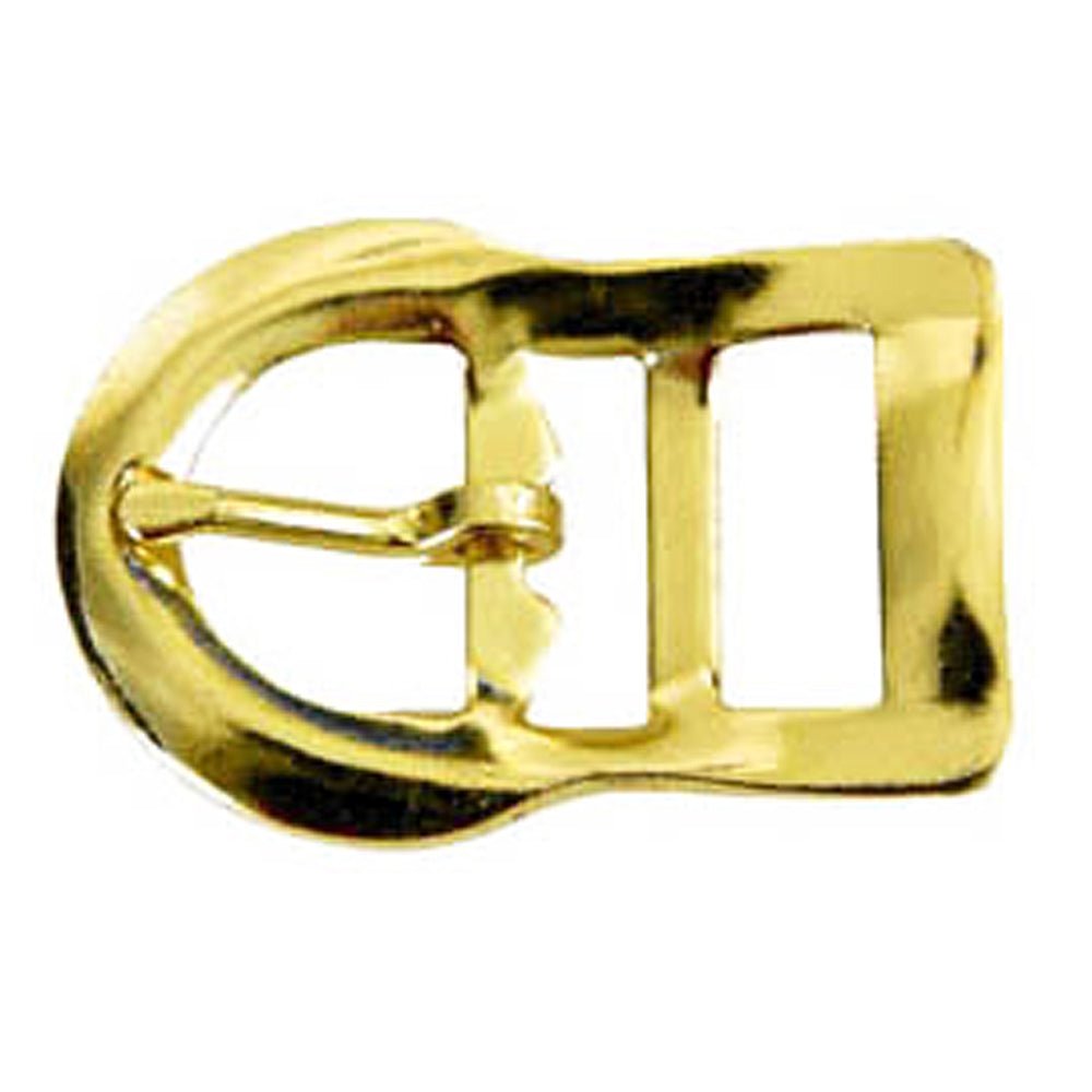 Hilason W. H. Tk. Stamped Halter Buckle Brass Plt. – Hilason