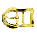 Hilason W. H. Tk. Stamped Halter Buckle Brass Plt. – Hilason