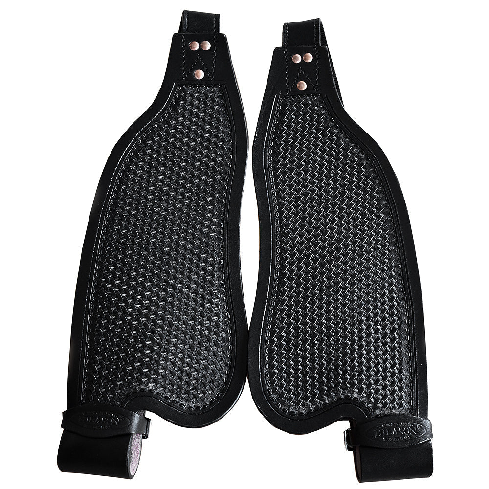 Hilason Hand Tool Leather Saddle Replacement Fender Pair Hobble Strap