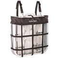 Wequine American Genuine Flexible Nylon Fan Bag Stainless Steel Black