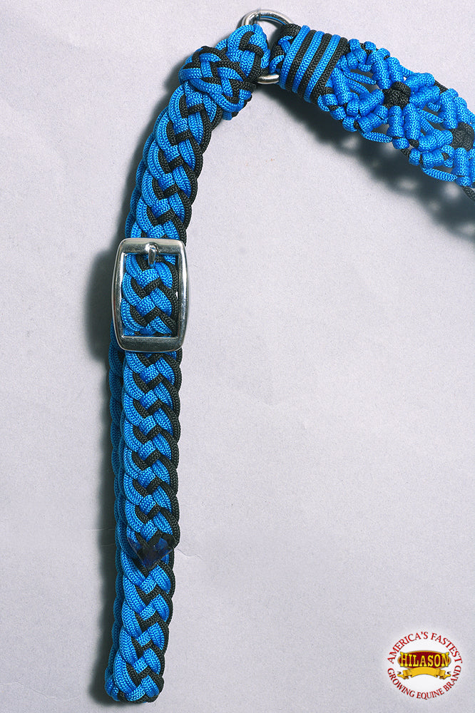 Hilason Horse Woven Breast Collar Flat Braided Paracord