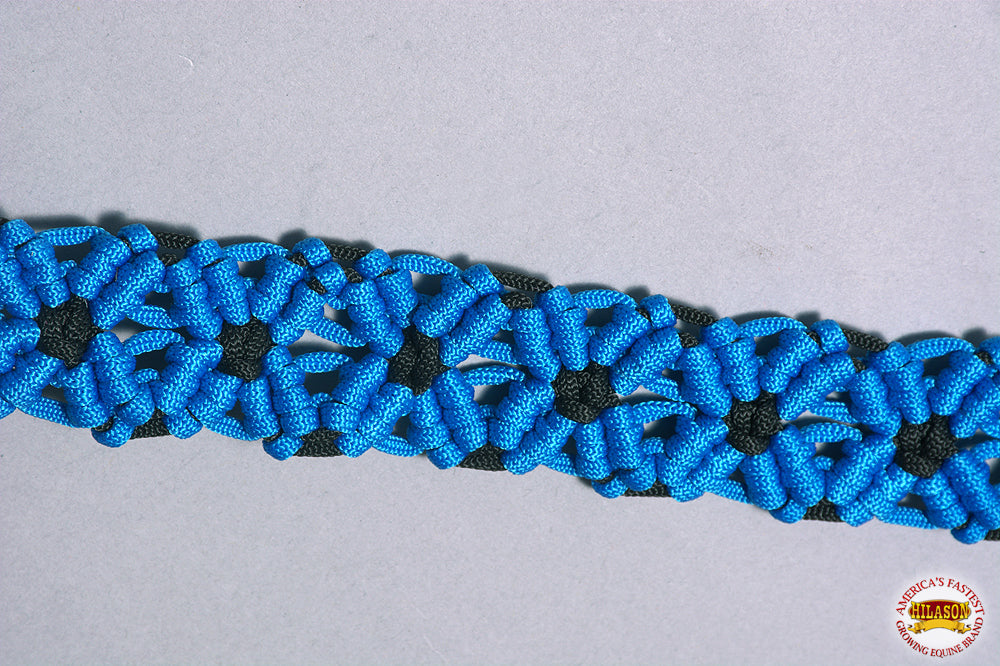 Hilason Horse Woven Breast Collar Flat Braided Paracord