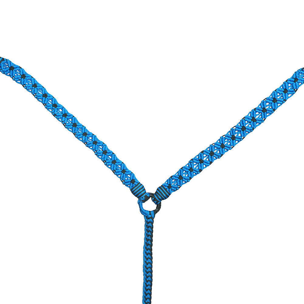 Hilason Horse Woven Breast Collar Flat Braided Paracord