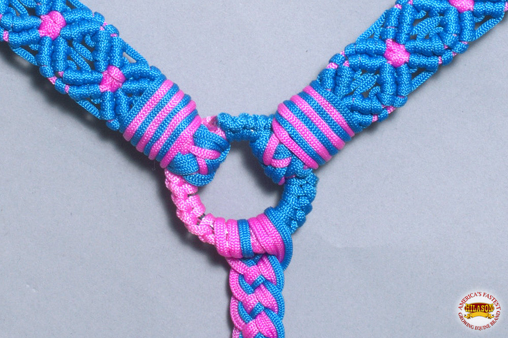 Hilason Horse Woven Breast Collar Flat Braided Paracord
