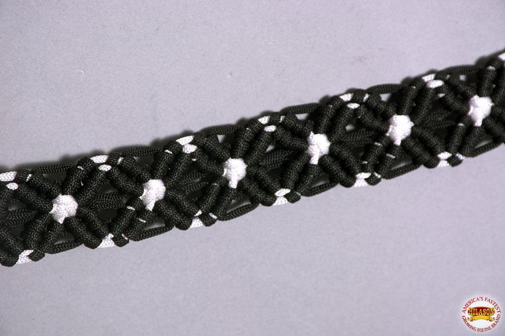 Hilason Horse Woven Breast Collar Flat Braided Paracord