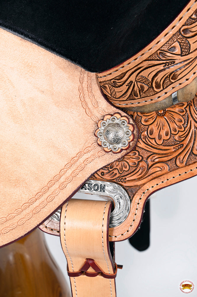 Flex Tree Western Horse Saddle American Leather Trail Barrel Racing By Hilason