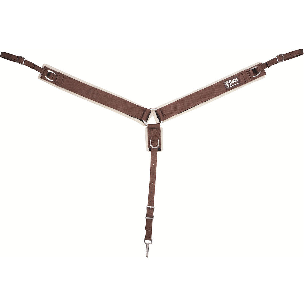 Cashel Fleece Horse Breastcollar — Brown