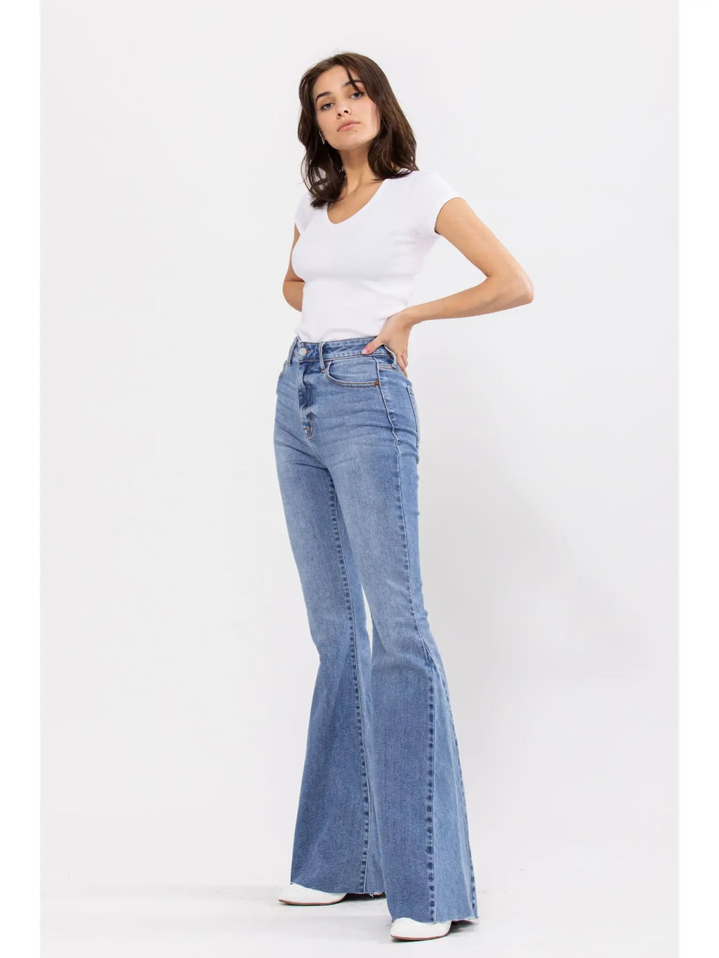 Paloma Super Flare Denim | Jeans — view 4
