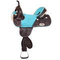 Hilason Western Horse Treeless Trail Barrel American Leather Saddle