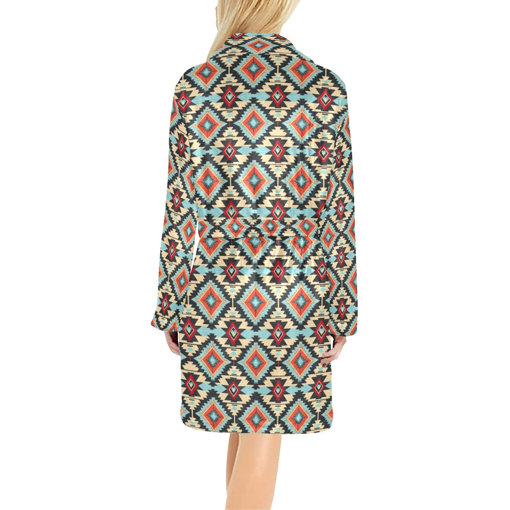 Baha Ranch Colorado Aztec Women's Bath Robe by Baha Ranch Western Wear - product image 2