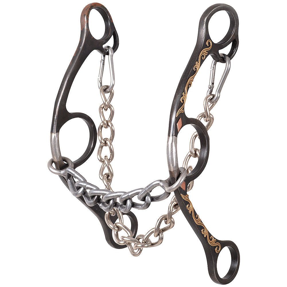 Classic Equine H. Barrel Bit Long Shank Chain – Hilason