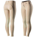 34-Inch Women's Pull-On Knee Patch Breeches Tan