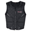 Bull Riding Vest Hilason Black Bull Pro Rodeo Cordura Large