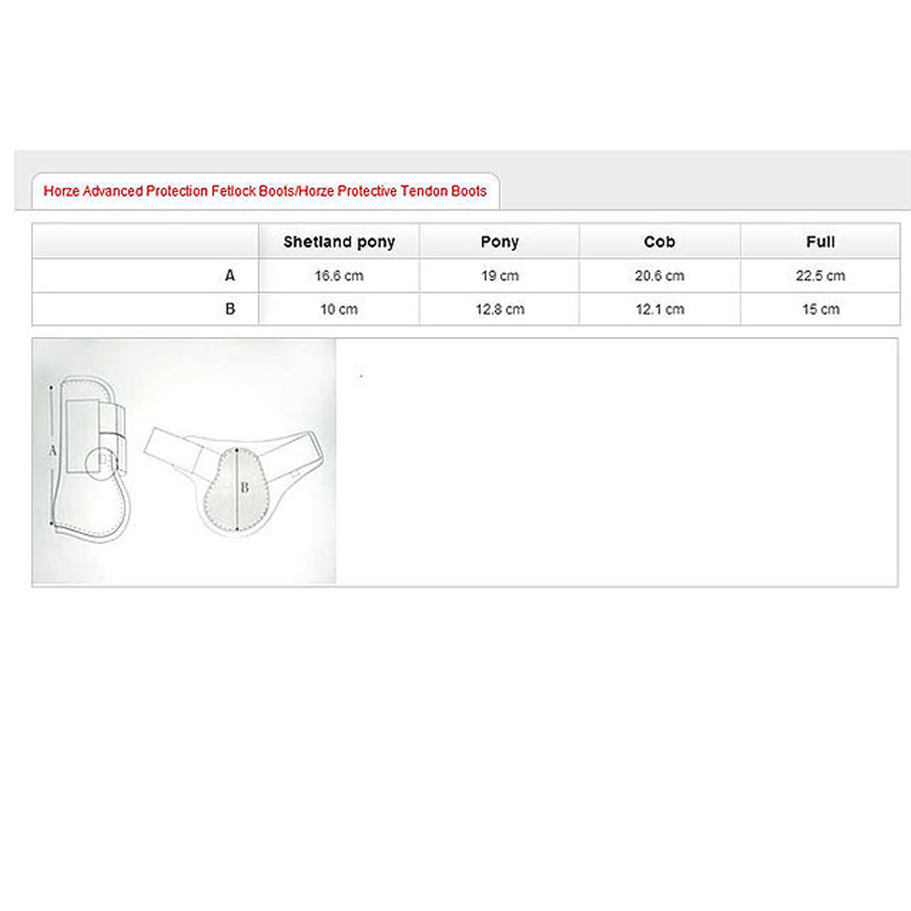 Cob Horze Hard Outer Shell Protect Neoprene Lining Fetlock Boot White Grey