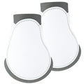 Cob Horze Hard Outer Shell Protect Neoprene Lining Fetlock Boot White Grey