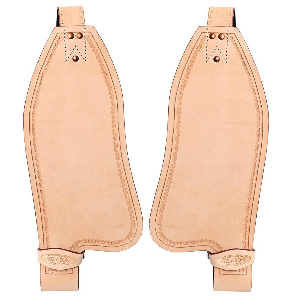 Hilason Leather Saddle Replacement Fender Pair Hobble Strap