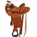 Hilason Western Horse Wade Saddle American Leather Ranch Roping Oiled