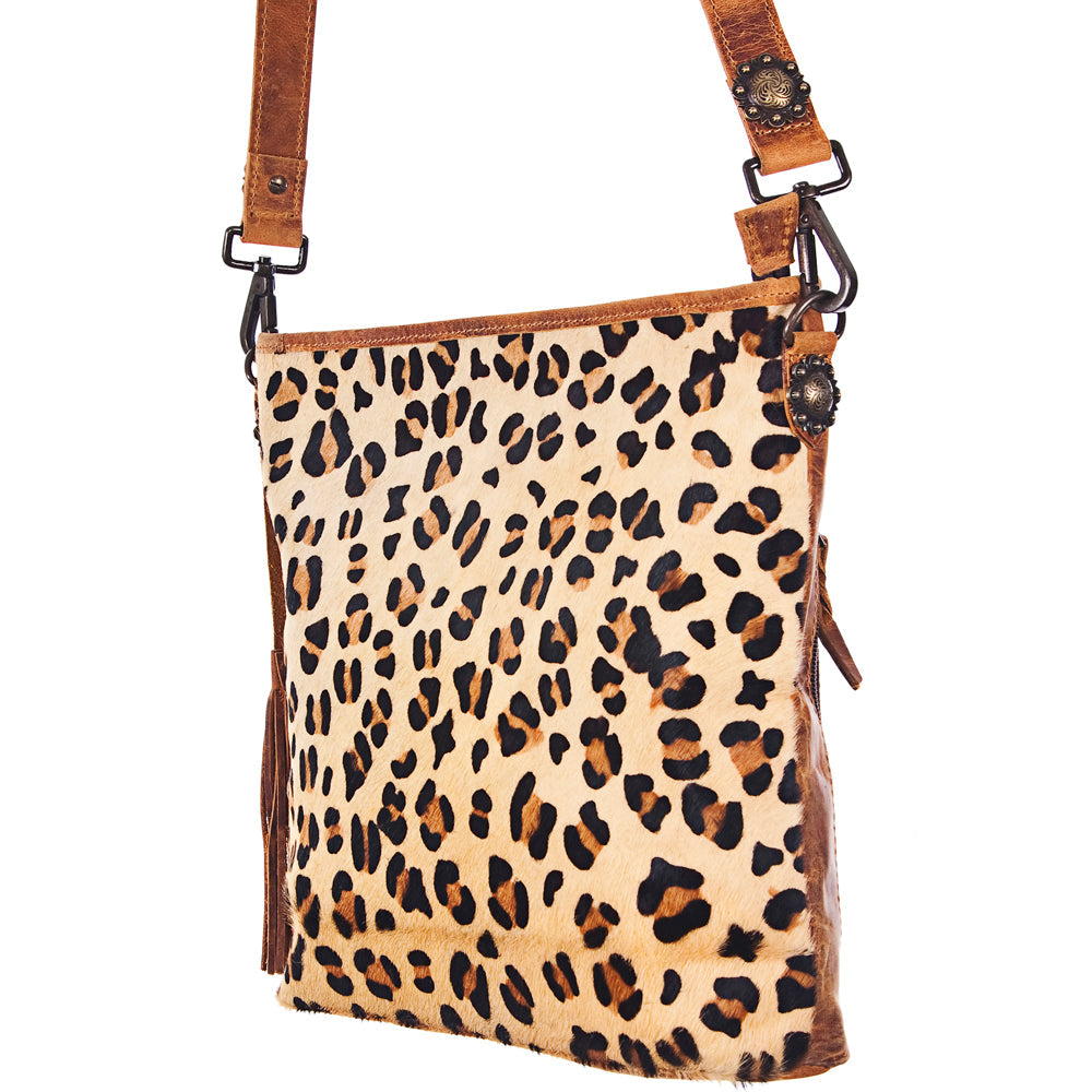 American Darling Small Crossbody Hair-On Genuine Leather