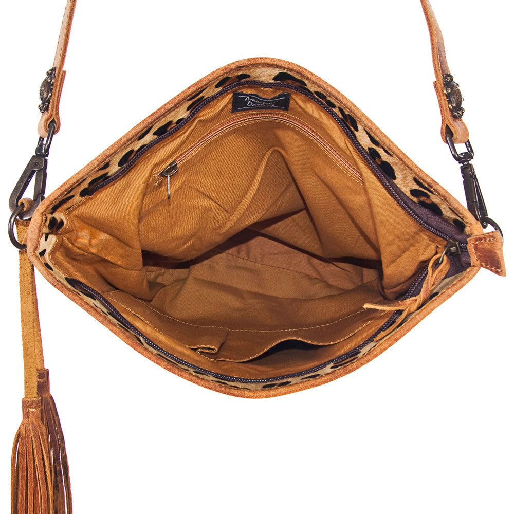 American Darling Small Crossbody Hair-On Genuine Leather