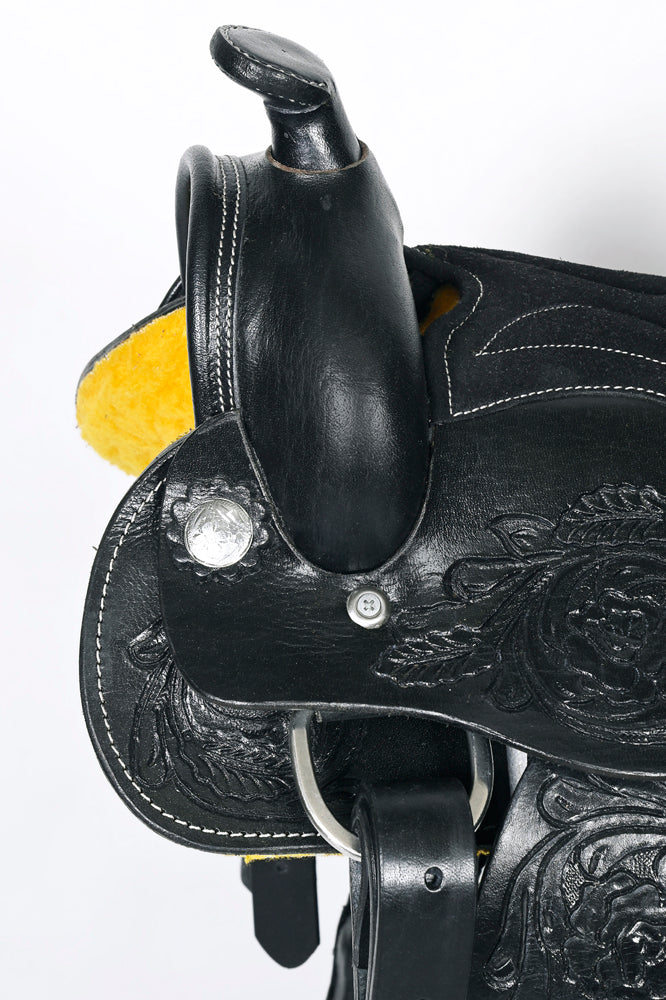 Comfytack Kids Youth Children Miniature Pony Saddle Leather Western Toddler