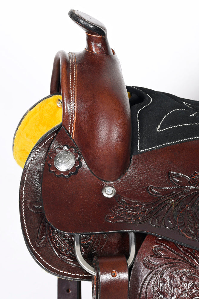 Comfytack Kids Youth Children Miniature Pony Saddle Leather Western Toddler