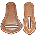 Hilason Western Saddle Repair Leather 1 Latigo Carrier 1 Girth Holder Tan