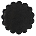 Set Of 06 Hilason Plain Scalloped Leather Rosette Concho Saddle Tack 1-3/4"