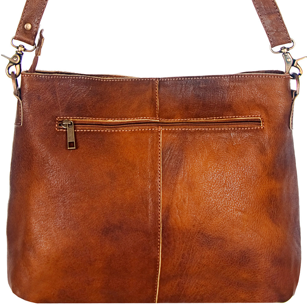 American Darling Small Crossbody Hair-On Genuine Leather