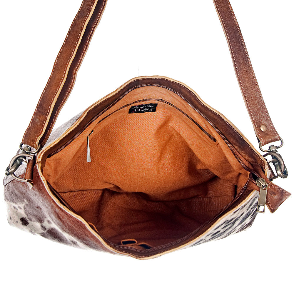 American Darling Small Crossbody Hair-On Genuine Leather