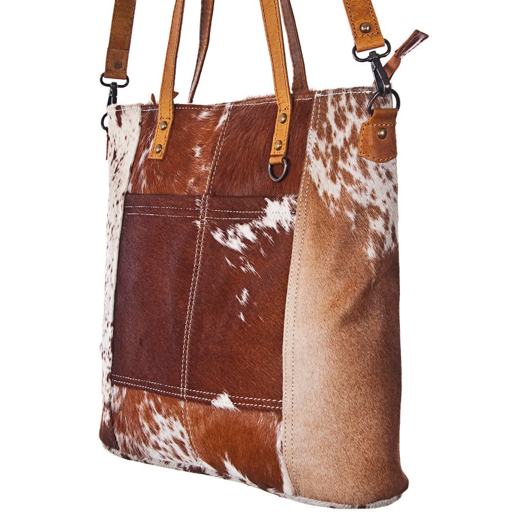 American Darling Tote Hair-On Genuine Leather