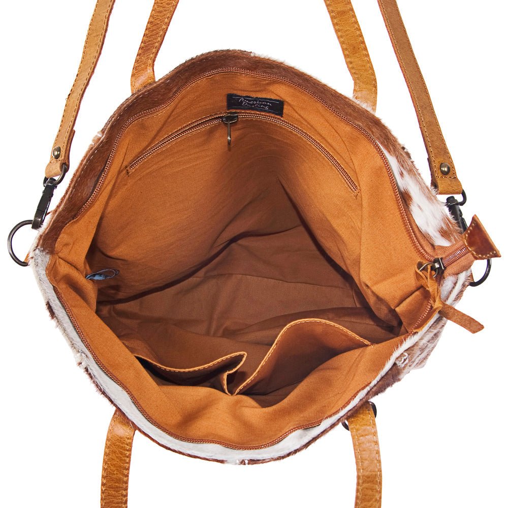 American Darling Tote Hair-On Genuine Leather