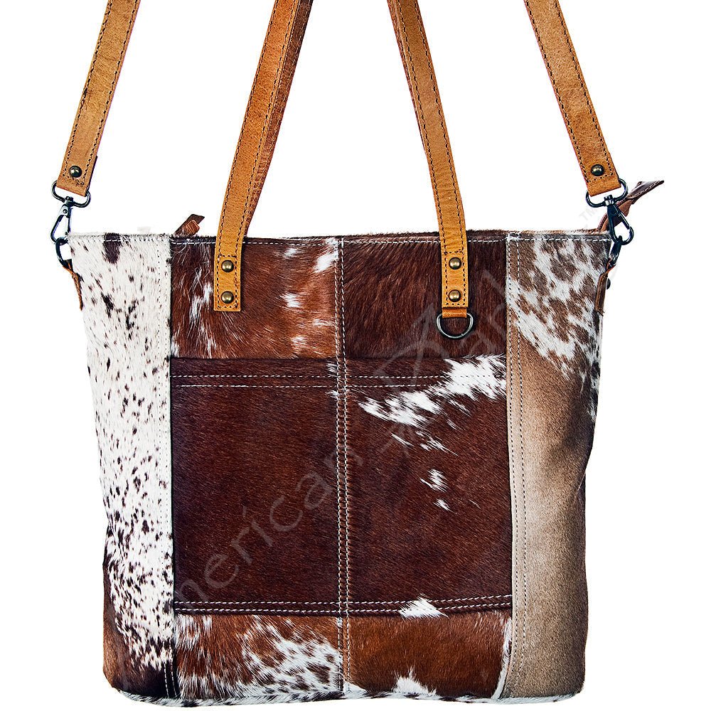 American Darling Tote Hair-On Genuine Leather