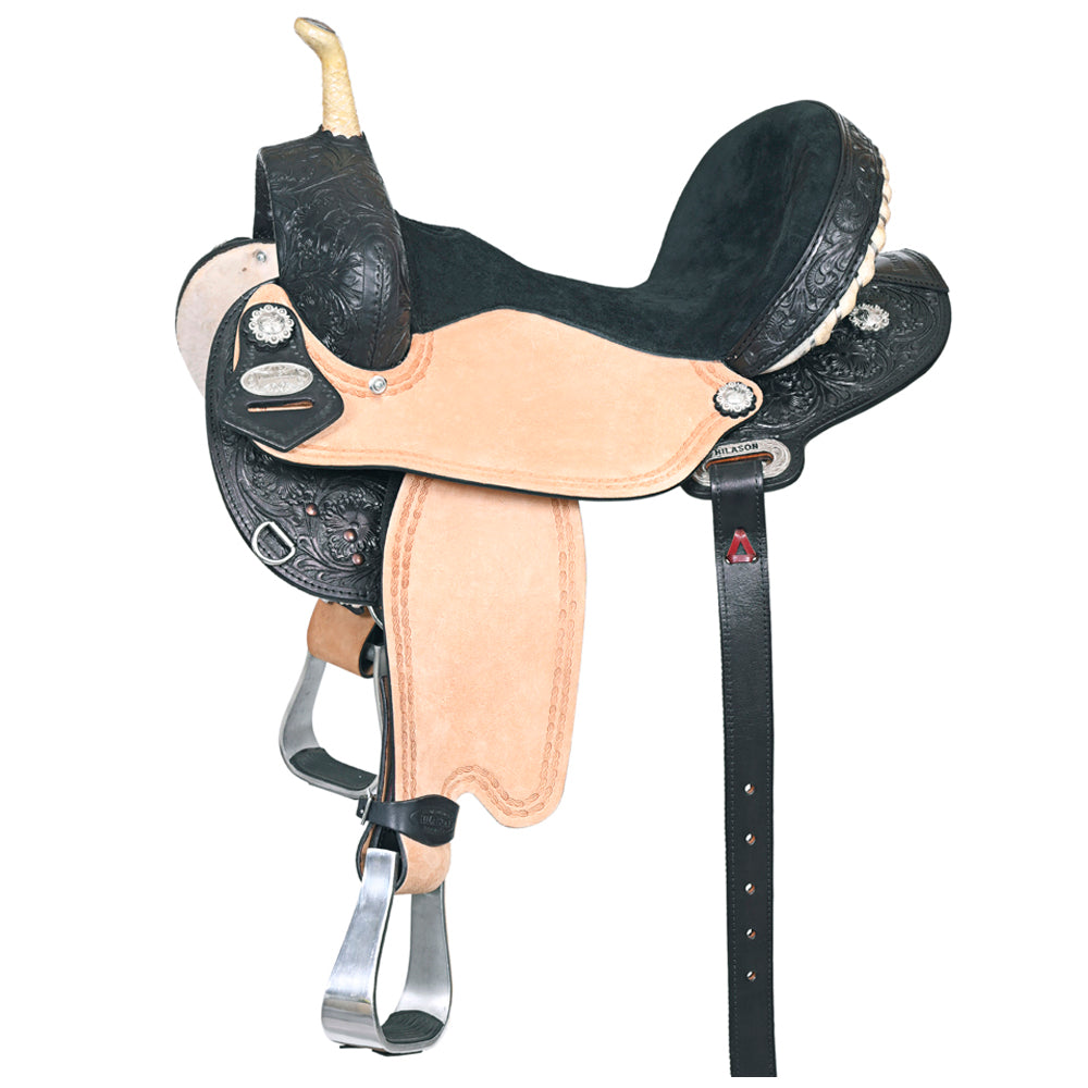 Flex Tree Western Horse Saddle American Leather Trail Barrel Racing By Hilason