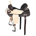 Flex Tree Western Horse Saddle American Leather Trail Barrel By Hilason