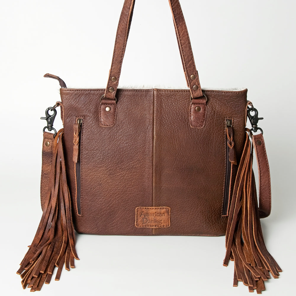 American Darling Tote Hair-On Genuine Leather