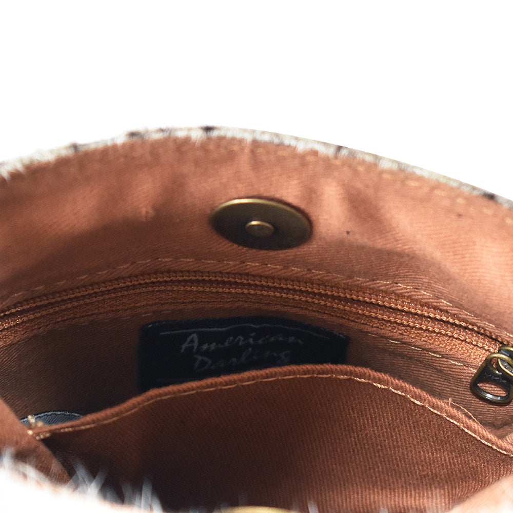 American Darling Crossbody Hair-On Genuine Leather