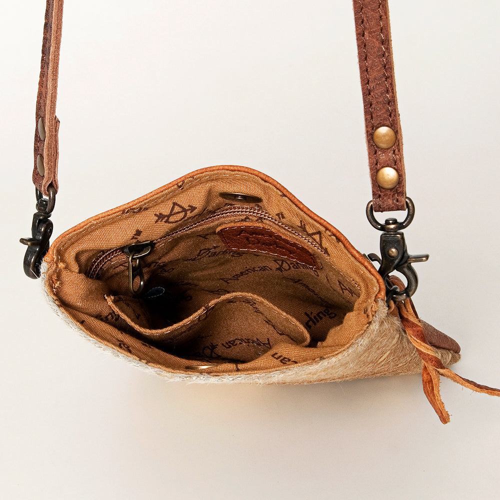 American Darling Crossbody Hair-On Genuine Leather